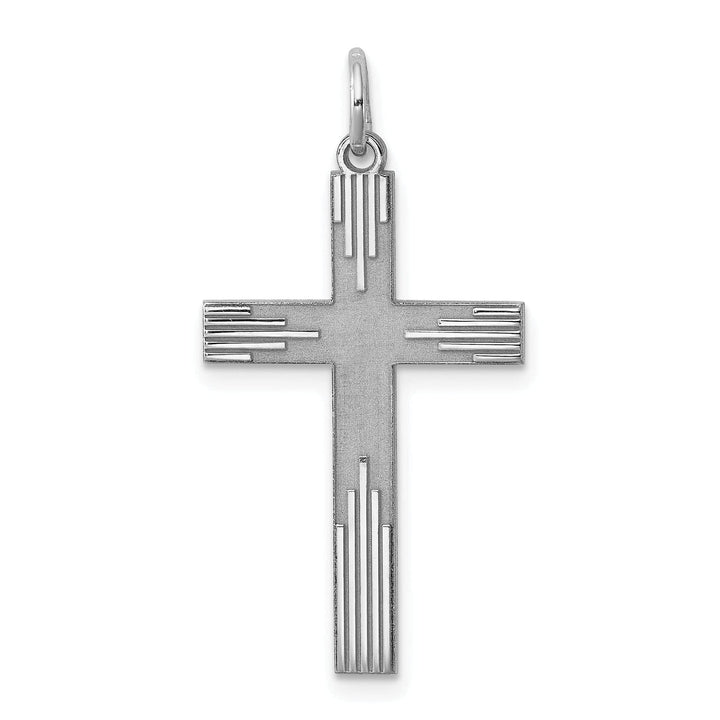 Lovely Rita's Pendants & Charms Silver Laser Designed Latin Cross Pendant