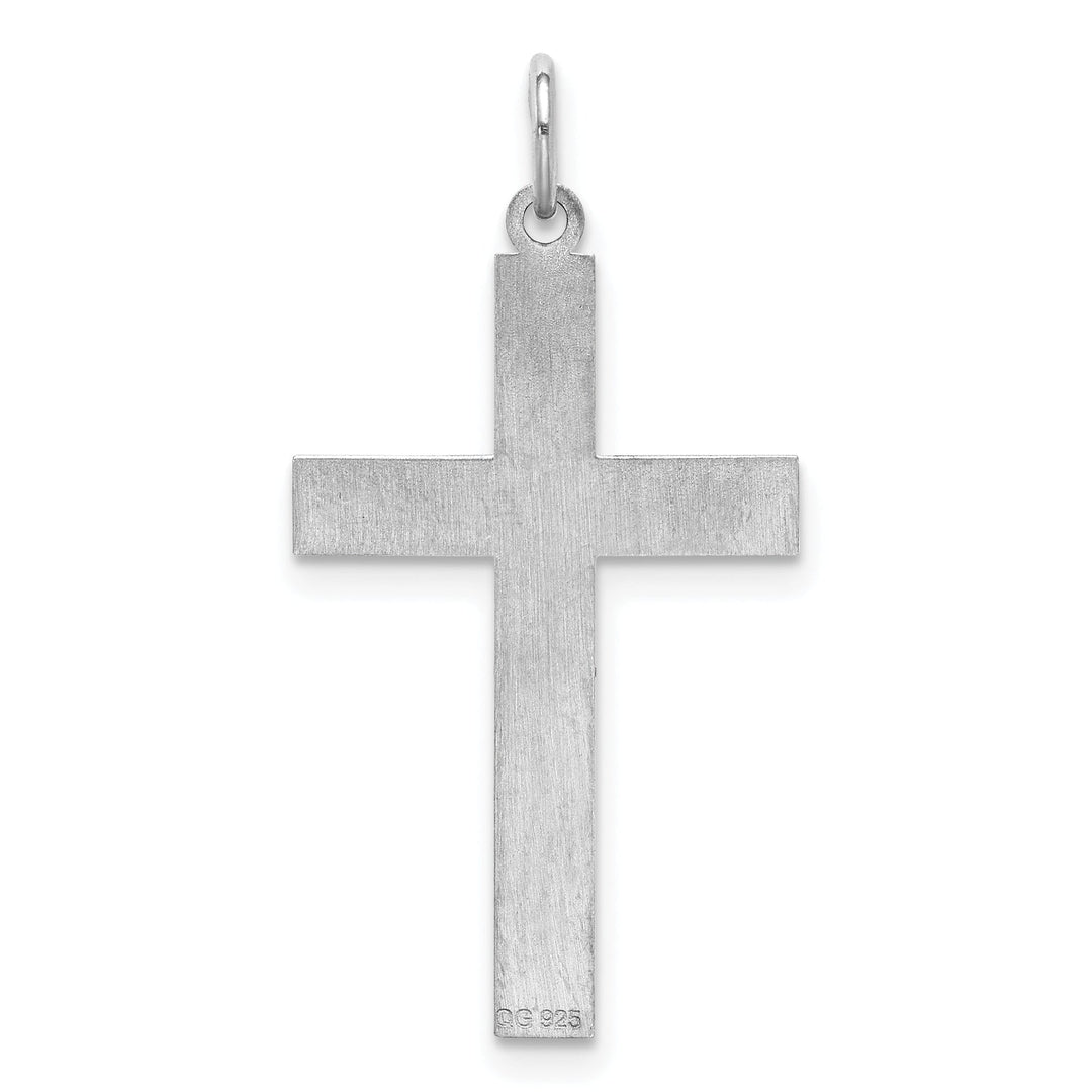 Lovely Rita's Pendants & Charms Silver Laser Designed Latin Cross Pendant