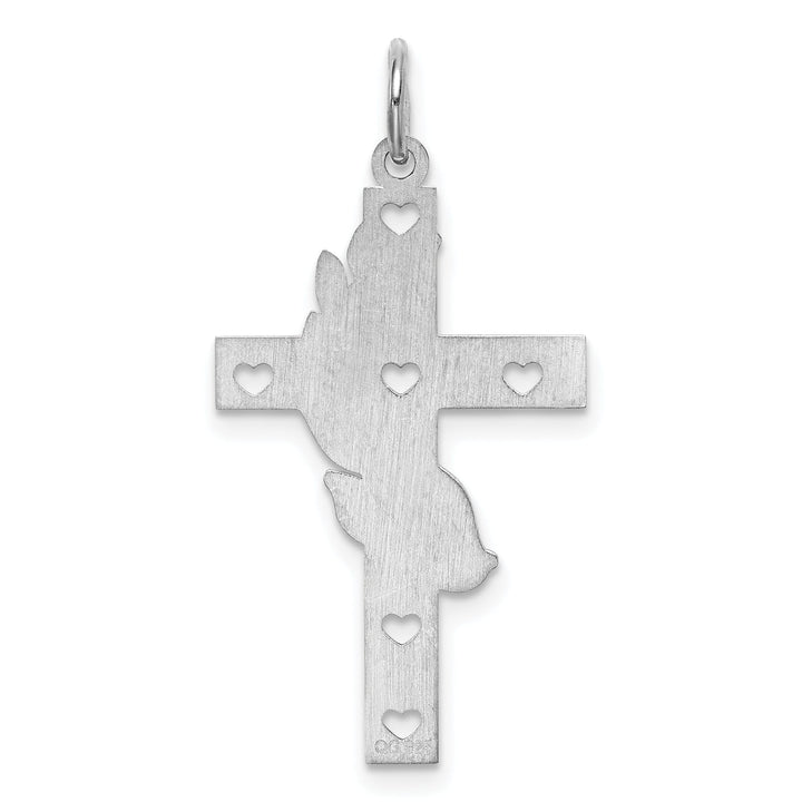 Lovely Rita's Pendants & Charms Silver Laser Designed Latin Cross Pendant