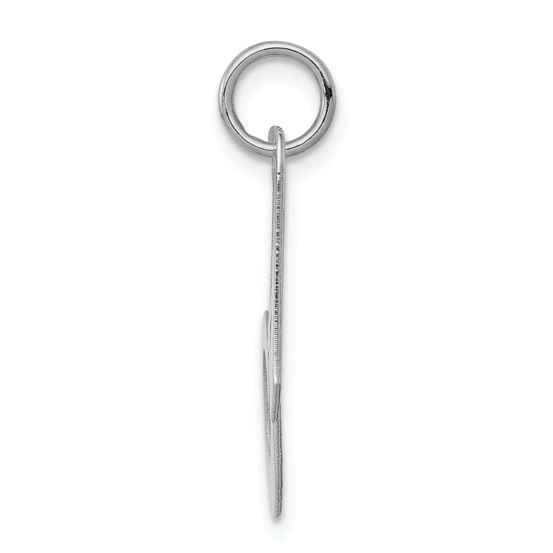 Lovely Rita's Pendants & Charms Silver Medium Fancy Script Initial A Charm