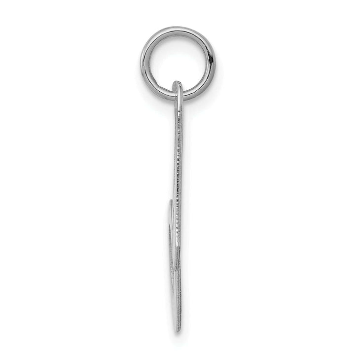 Lovely Rita's Pendants & Charms Silver Medium Fancy Script Initial A Charm