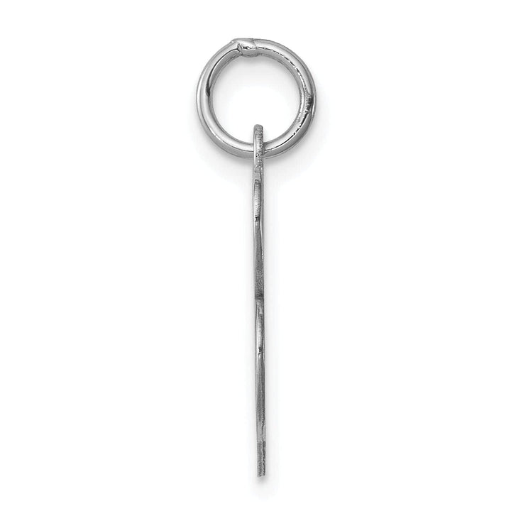 Lovely Rita's Pendants & Charms Silver Medium Fancy Script Initial B Charm