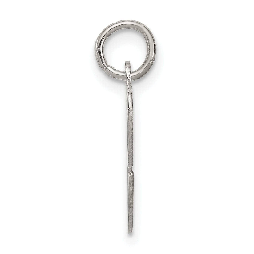 Lovely Rita's Pendants & Charms Silver Medium Fancy Script Initial C Charm