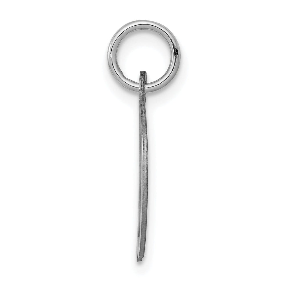 Lovely Rita's Pendants & Charms Silver Medium Fancy Script Initial D Charm