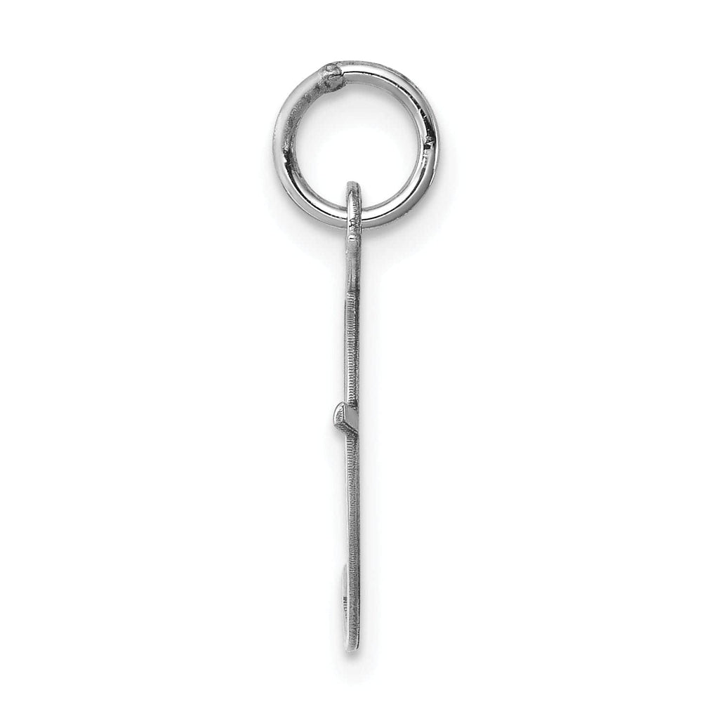 Lovely Rita's Pendants & Charms Silver Medium Fancy Script Initial F Charm