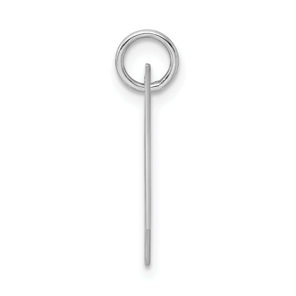 Lovely Rita's Pendants & Charms Silver Medium Fancy Script Initial H Charm