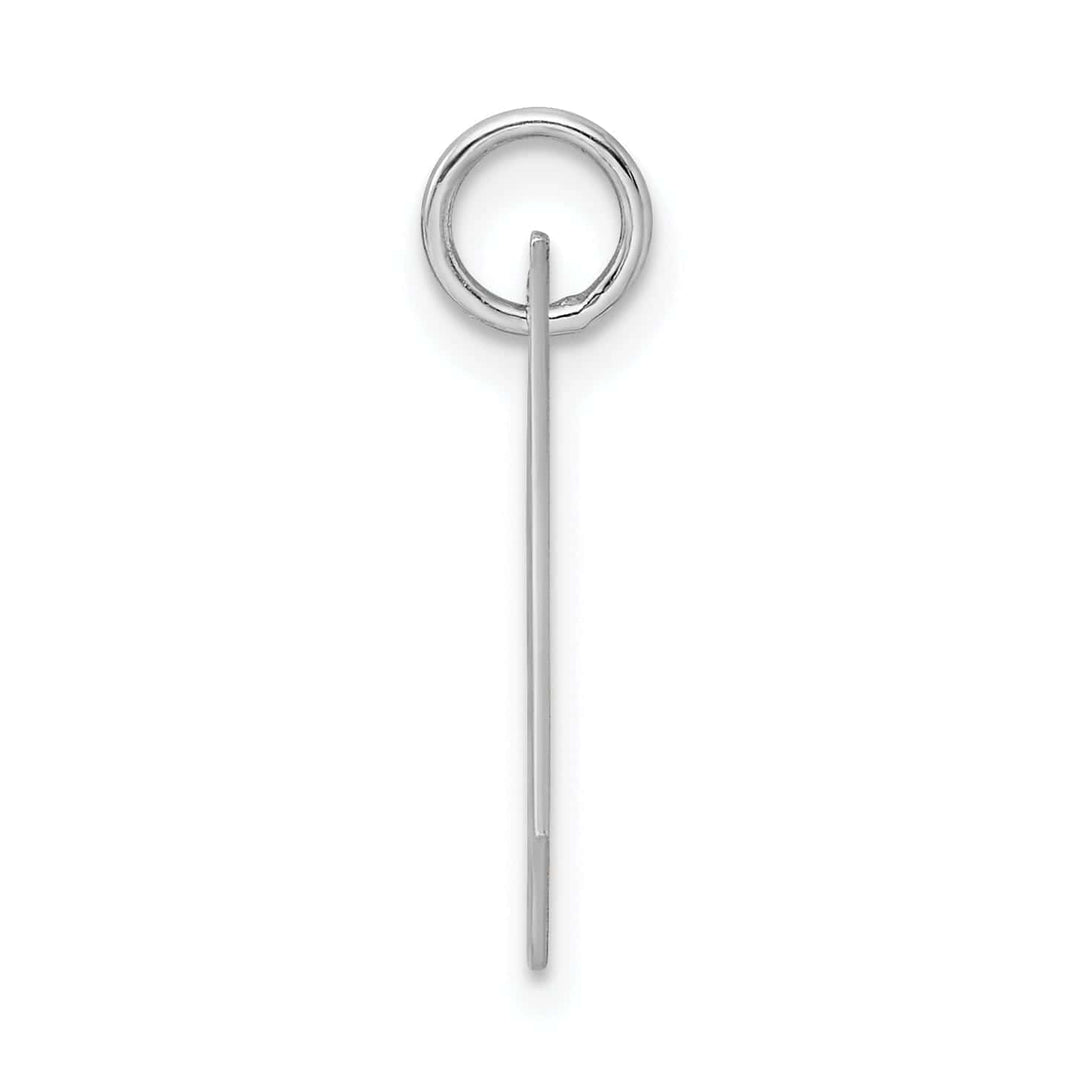 Lovely Rita's Pendants & Charms Silver Medium Fancy Script Initial H Charm