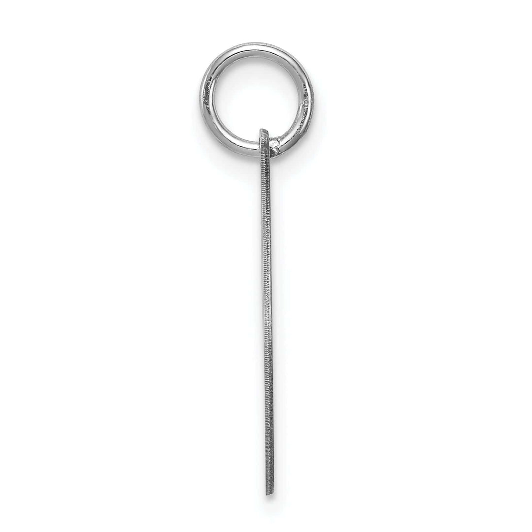 Lovely Rita's Pendants & Charms Silver Medium Fancy Script Initial I Charm