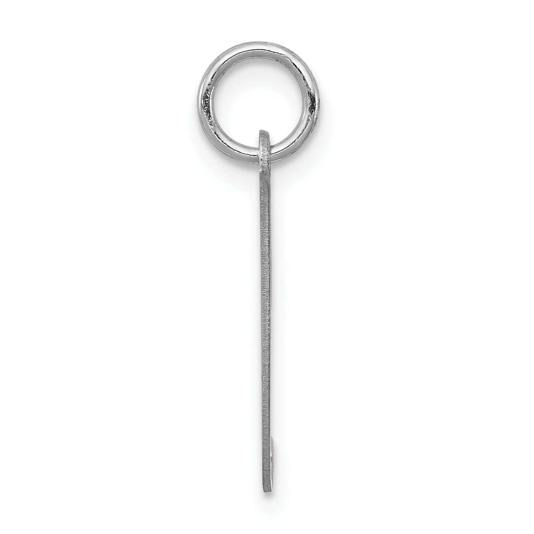 Lovely Rita's Pendants & Charms Silver Medium Fancy Script Initial J Charm