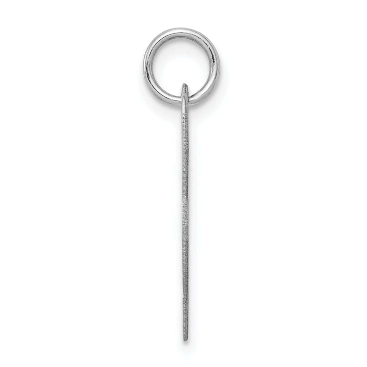 Lovely Rita's Pendants & Charms Silver Medium Fancy Script Initial L Charm