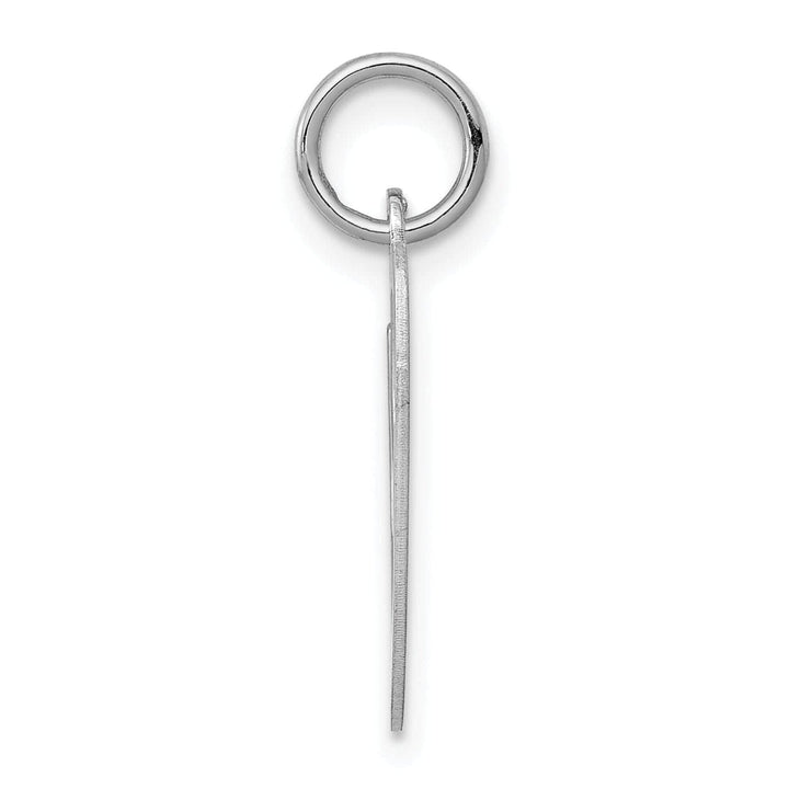 Lovely Rita's Pendants & Charms Silver Medium Fancy Script Initial O Charm