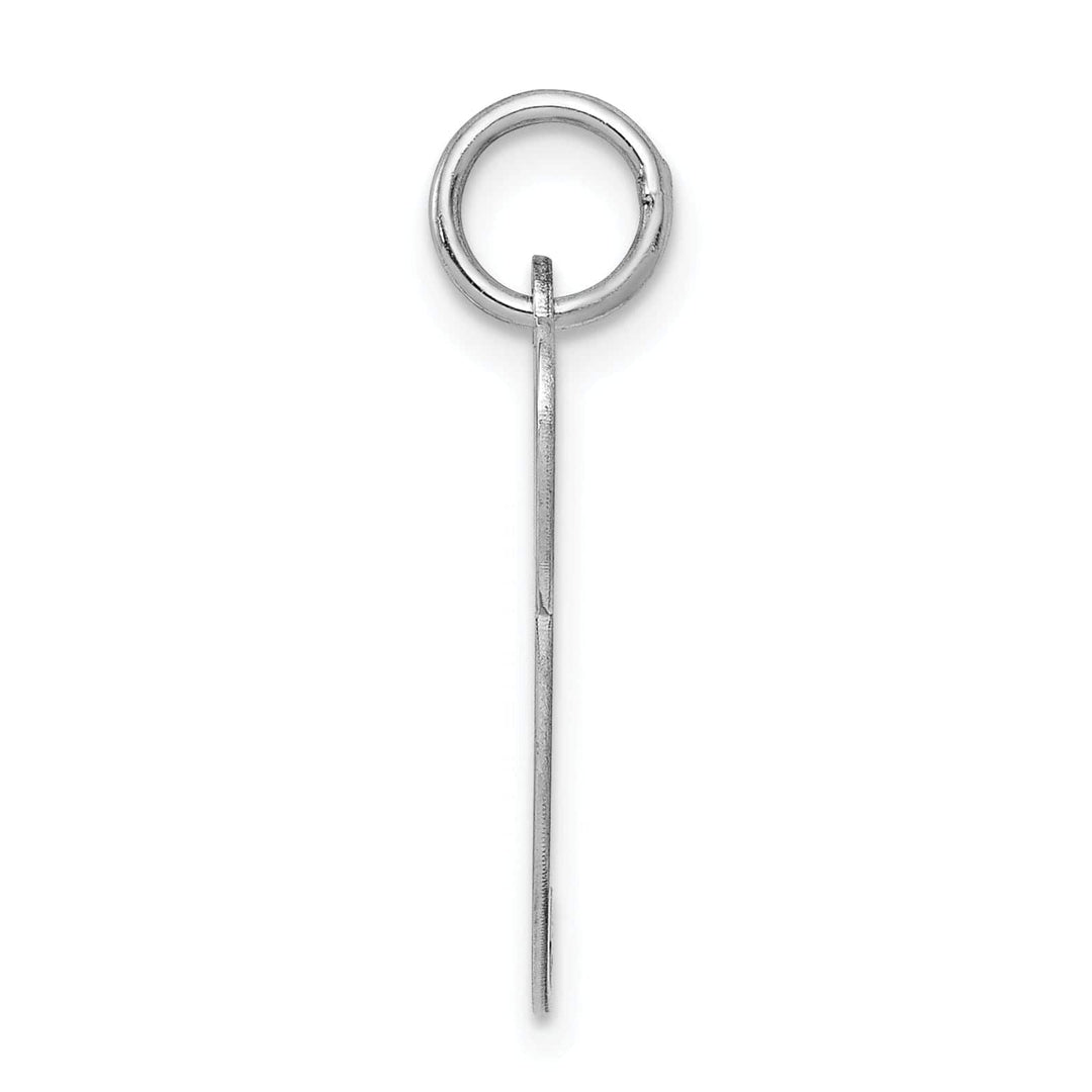 Lovely Rita's Pendants & Charms Silver Medium Fancy Script Initial P Charm