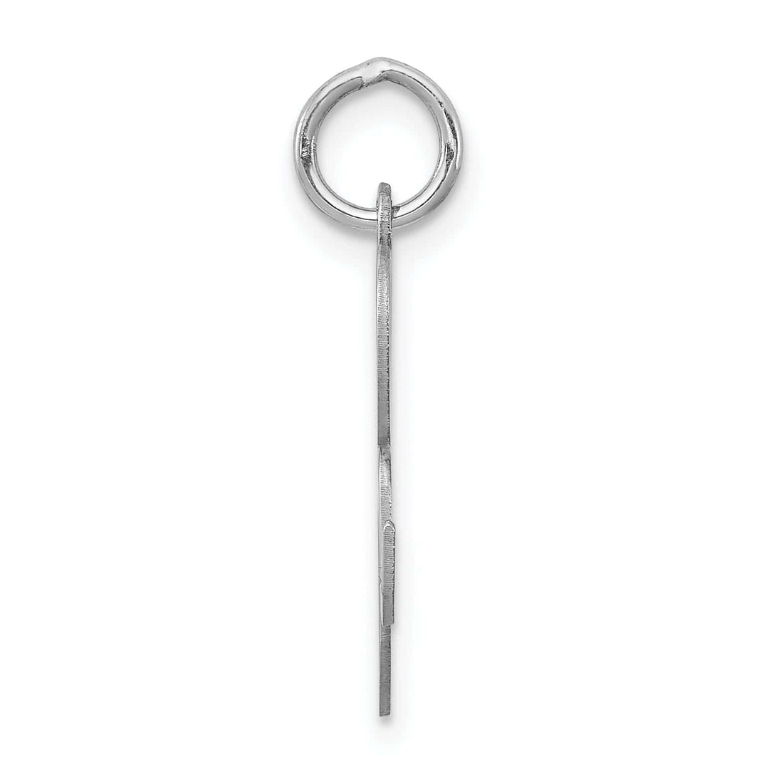 Lovely Rita's Pendants & Charms Silver Medium Fancy Script Initial R Charm