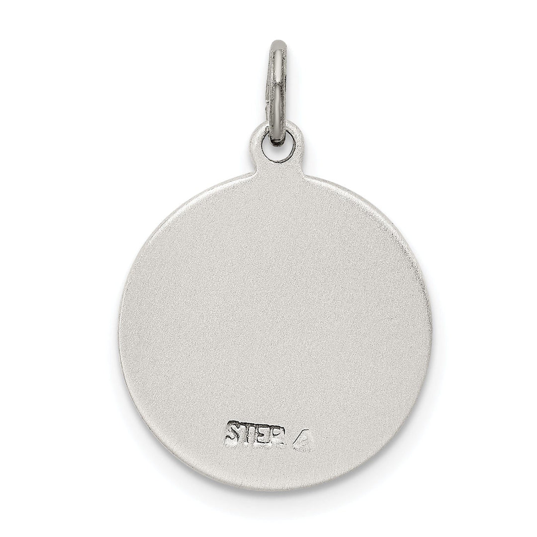 Lovely Rita's Pendants & Charms Silver Oxidized Saint Francis of Assisi Medal