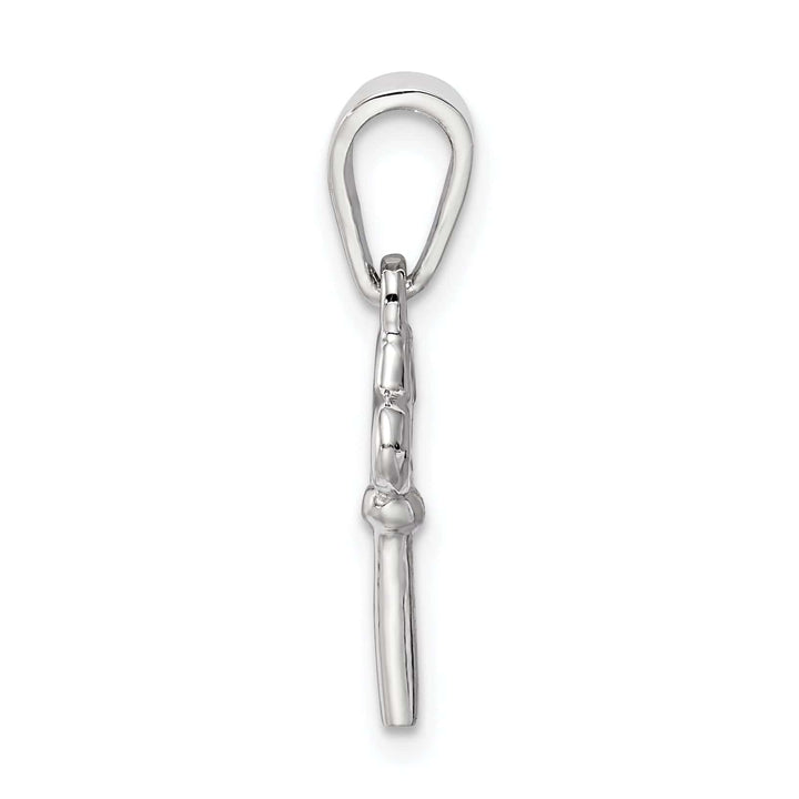Lovely Rita's Pendants & Charms Silver Ploished Childrens Key Charm Pendant