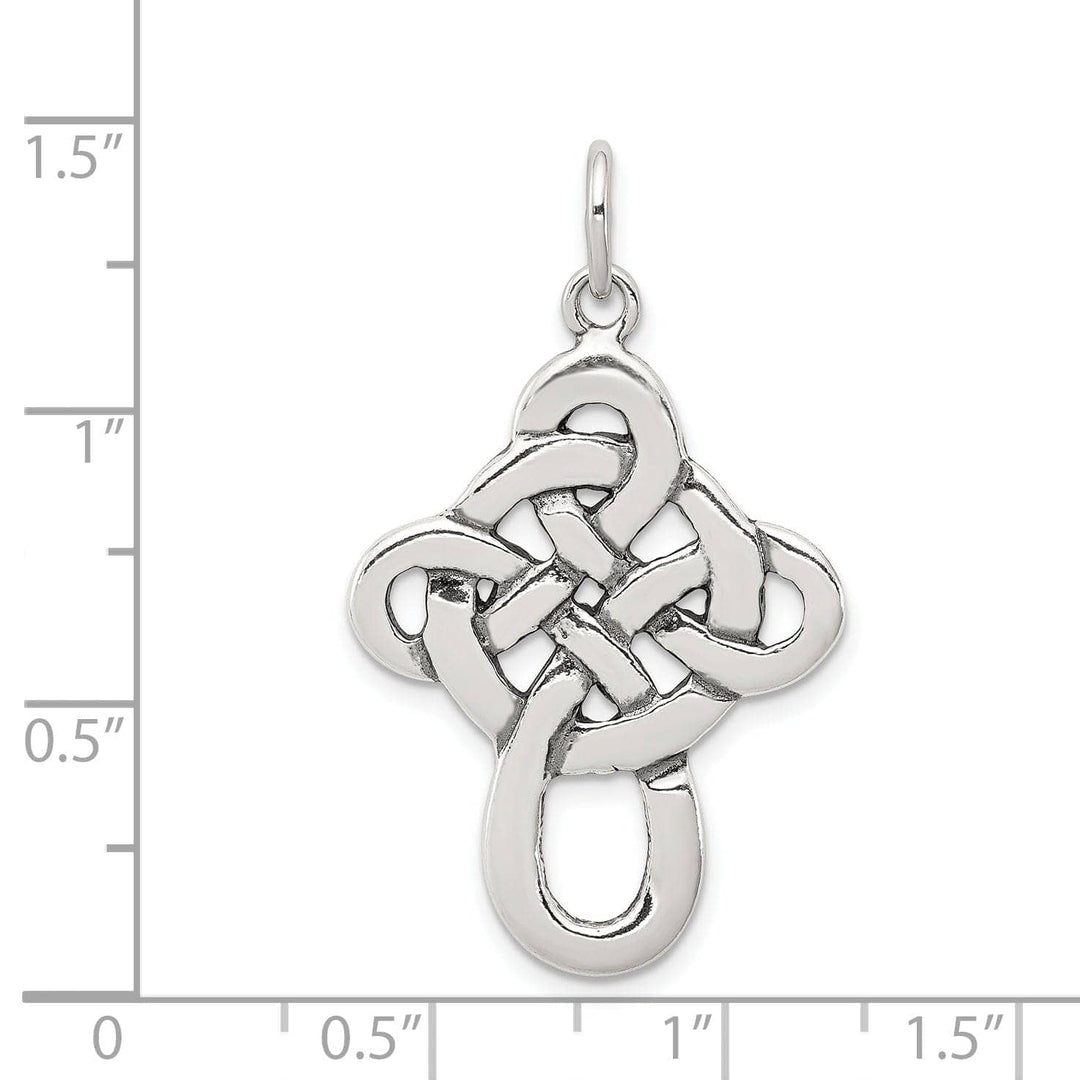 Lovely Rita's Pendants & Charms Silver Polish Antique Finish Celtic Cross Charm Pendant