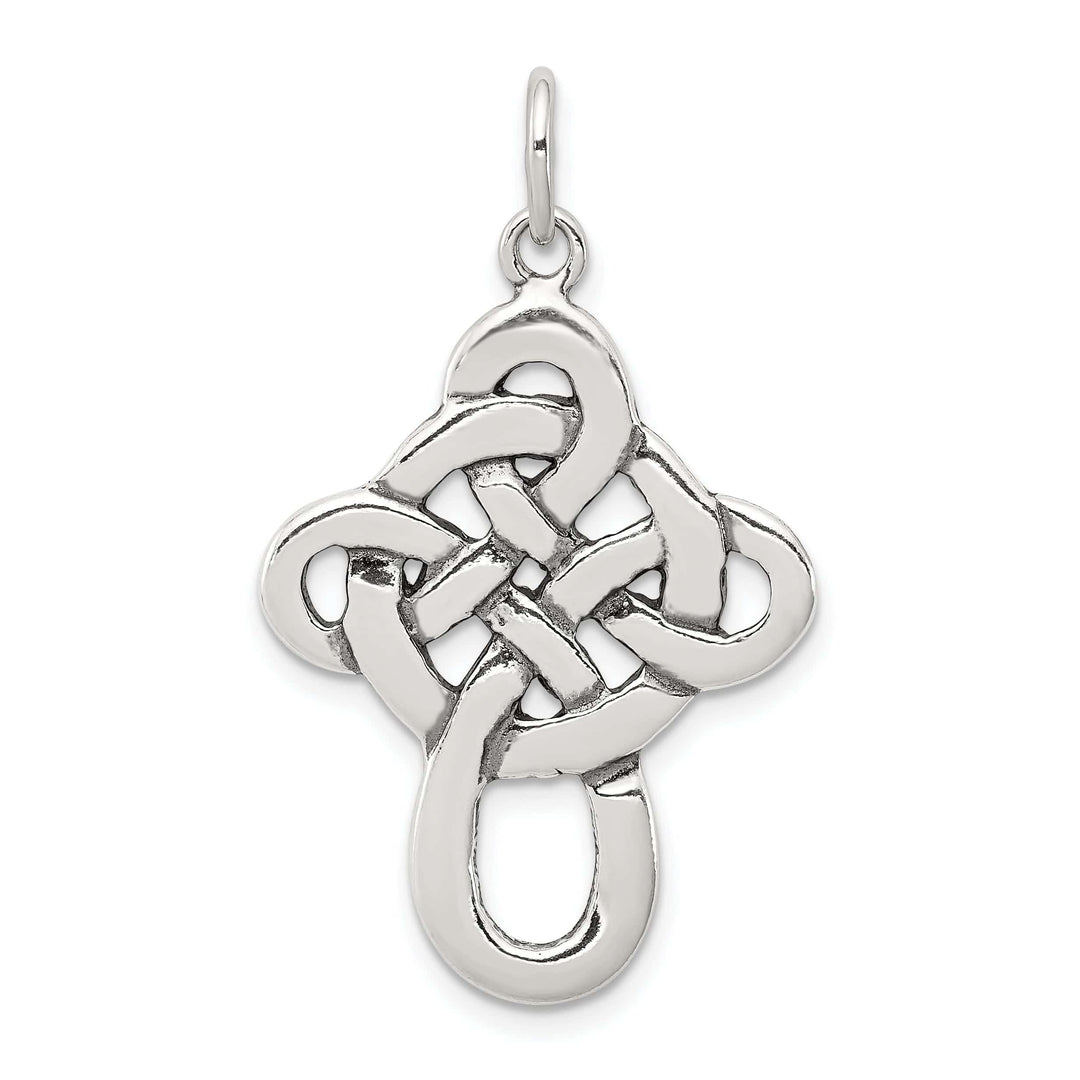 Lovely Rita's Pendants & Charms Silver Polish Antique Finish Celtic Cross Charm Pendant