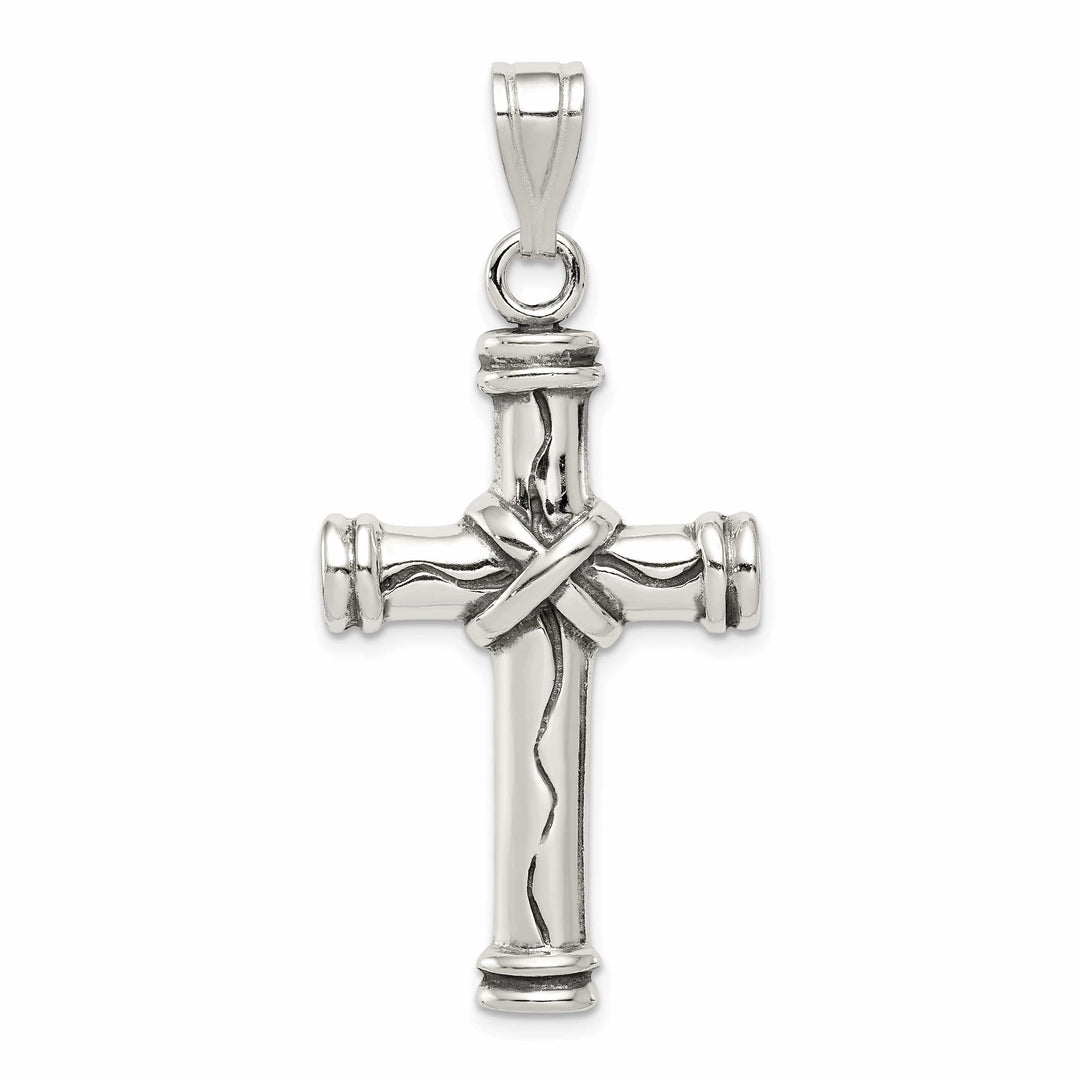 Lovely Rita's Pendants & Charms Silver Polish Antique Finish Latin Cross Pendant