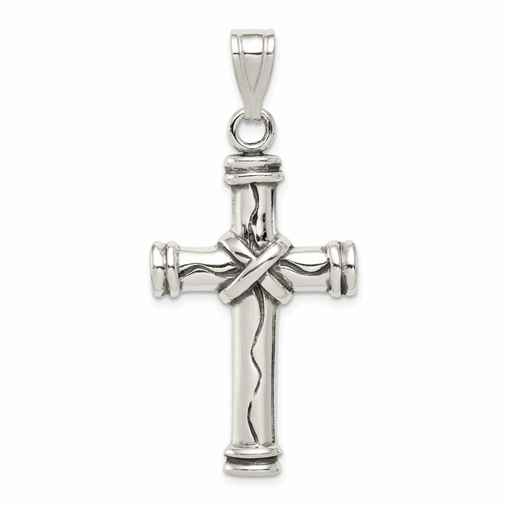 Lovely Rita's Pendants & Charms Silver Polish Antique Finish Latin Cross Pendant