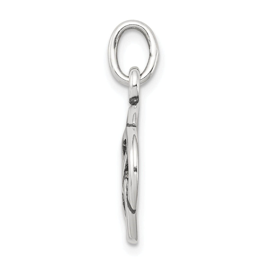 Lovely Rita's Pendants & Charms Silver Polish Antiqued Finish Celtic Knot Charm