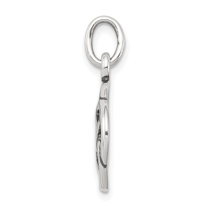 Lovely Rita's Pendants & Charms Silver Polish Antiqued Finish Celtic Knot Charm