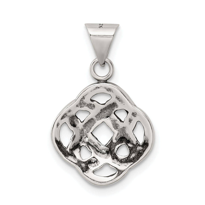 Lovely Rita's Pendants & Charms Silver Polish Antiqued Finish Celtic Knot Charm