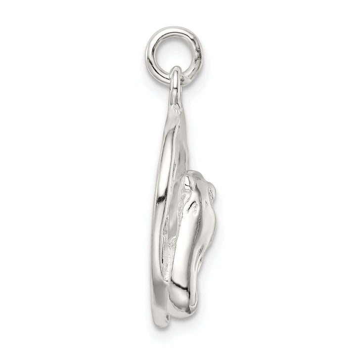 Lovely Rita's Pendants & Charms Silver Polish Finish Horse in Horse Shoe Charm