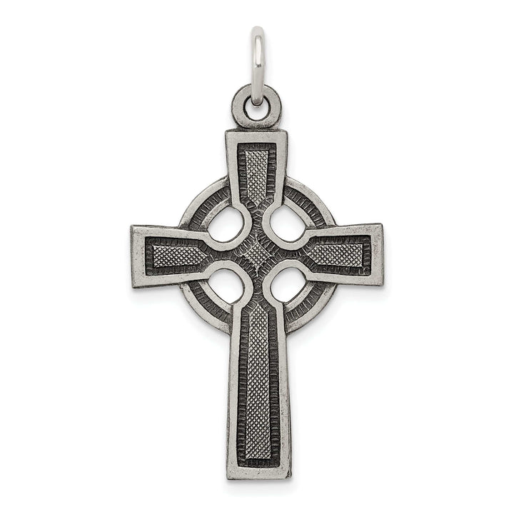 Lovely Rita's Pendants & Charms Silver Polish Satin Antique Celtic Cross Pendant
