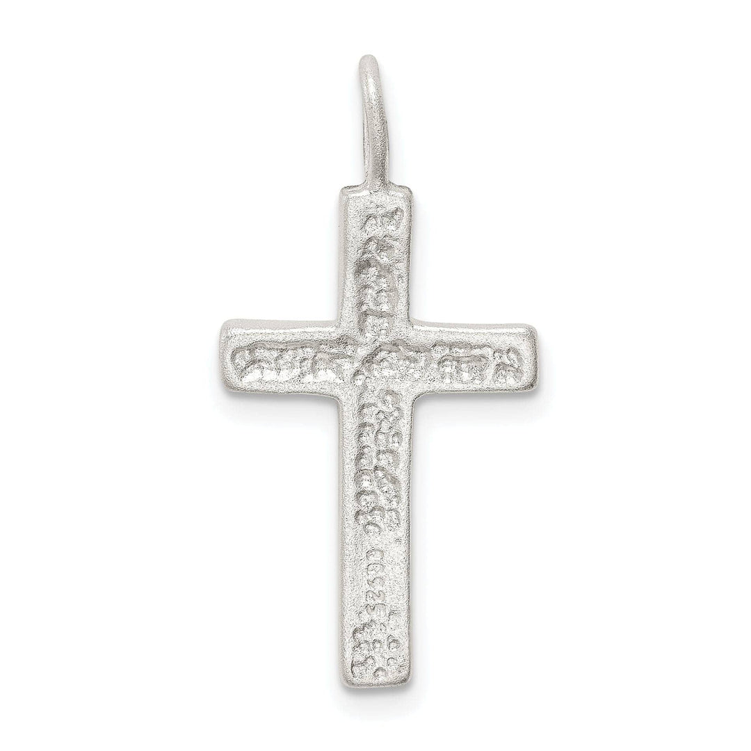 Lovely Rita's Pendants & Charms Silver Polish Satin Finish Latin Cross Pendant
