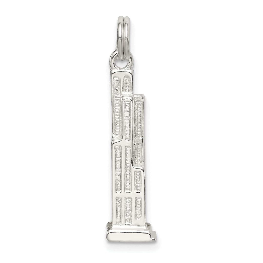 Lovely Rita's Pendants & Charms Silver Polished 3-D Empire State Building Charm