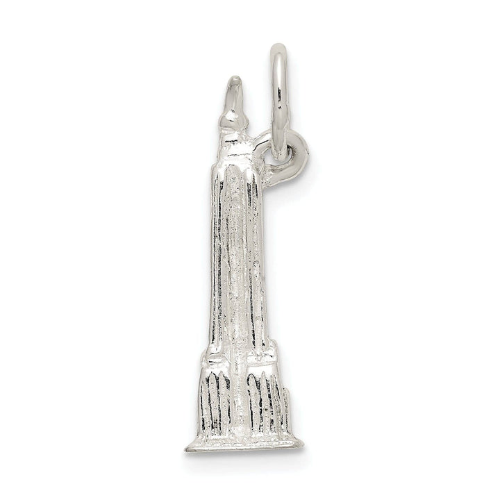Lovely Rita's Pendants & Charms Silver Polished 3-D Sears Tower Building Charm