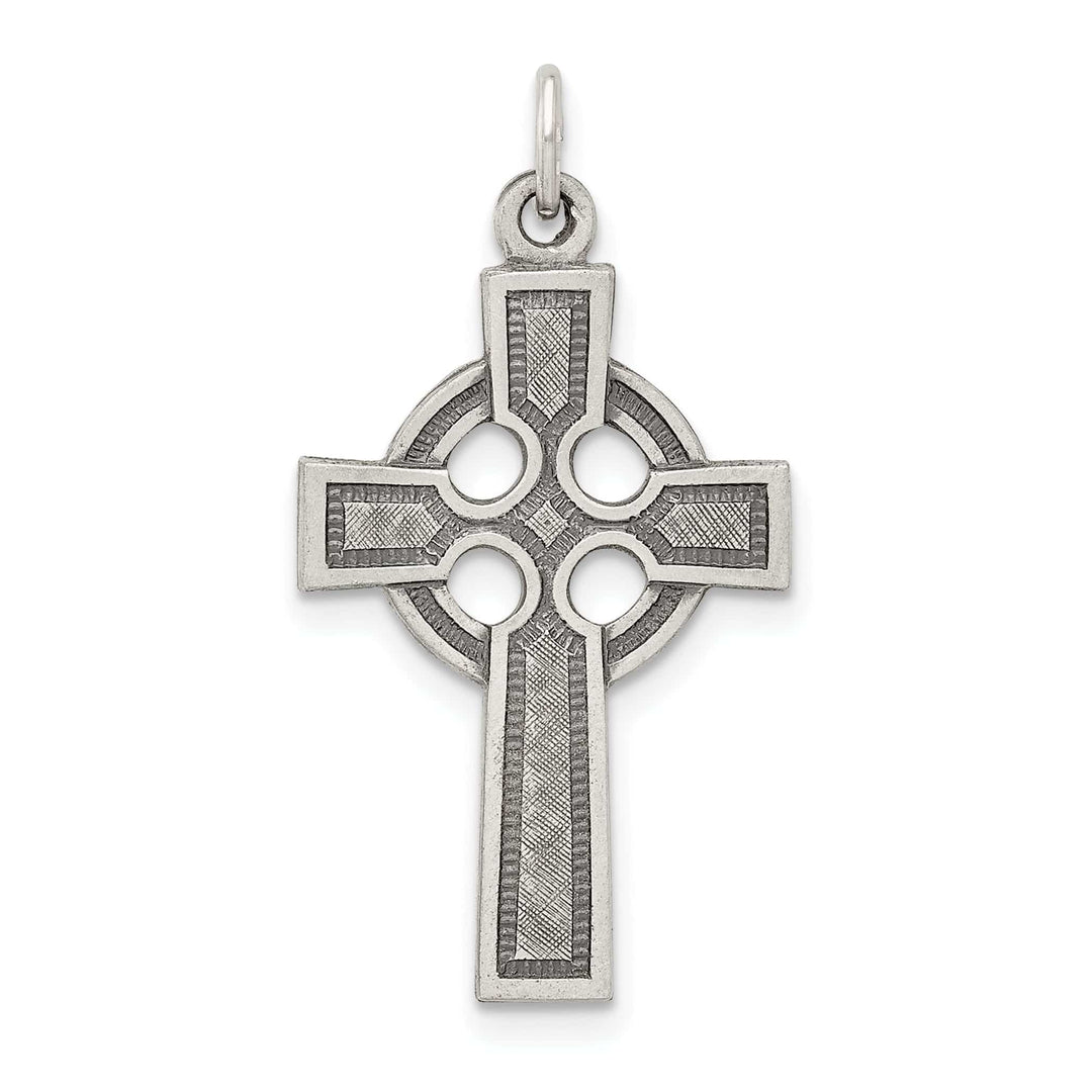 Lovely Rita's Pendants & Charms Silver Polished Antique Celtic Cross Pendant