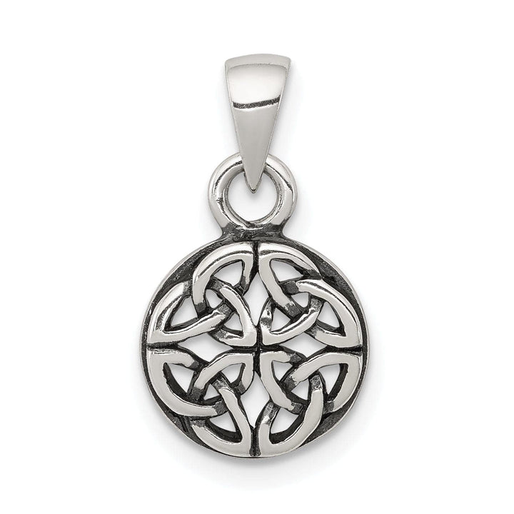 Lovely Rita's Pendants & Charms Silver Polished Antiqued Finish Celtic Charm