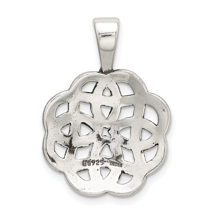 Lovely Rita's Pendants & Charms Silver Polished Antiqued Finish Celtic Charm