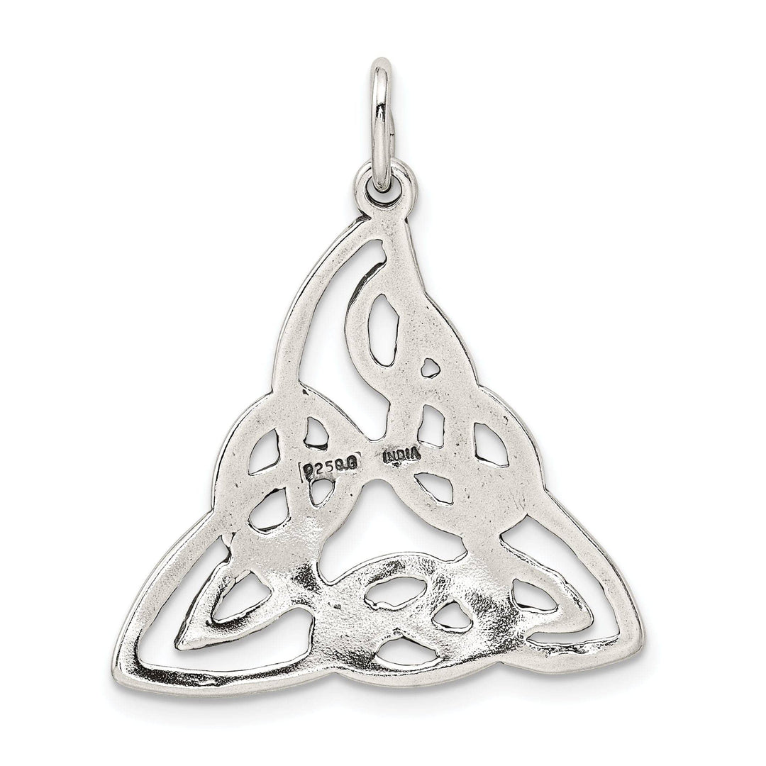 Lovely Rita's Pendants & Charms Silver Polished Antiqued Finish Celtic Charm