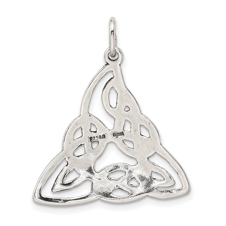 Lovely Rita's Pendants & Charms Silver Polished Antiqued Finish Celtic Charm