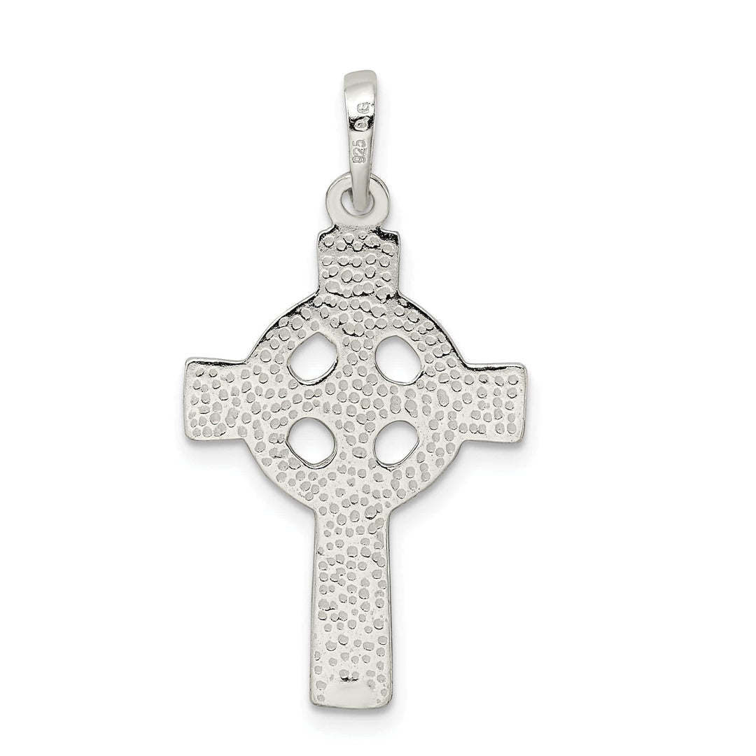 Lovely Rita's Pendants & Charms Silver Polished Finish Celtic Cross Pendant