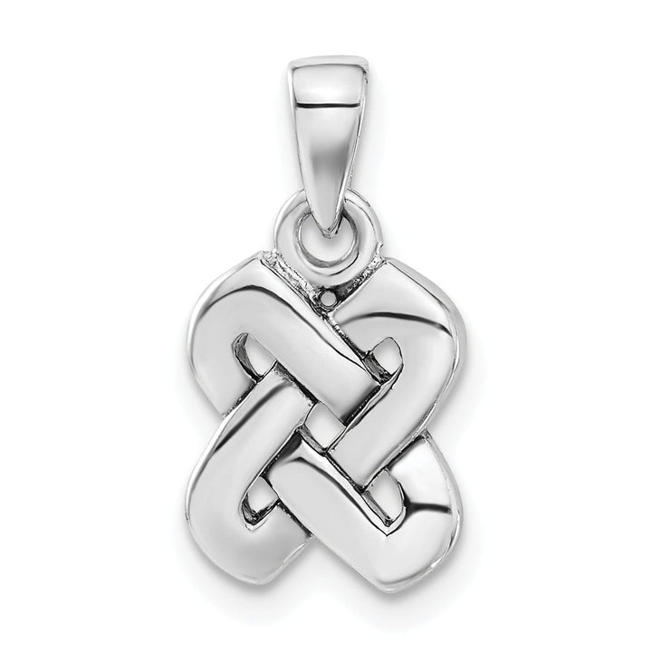Lovely Rita's Pendants & Charms Silver Polished Finish Celtic Knot Charm