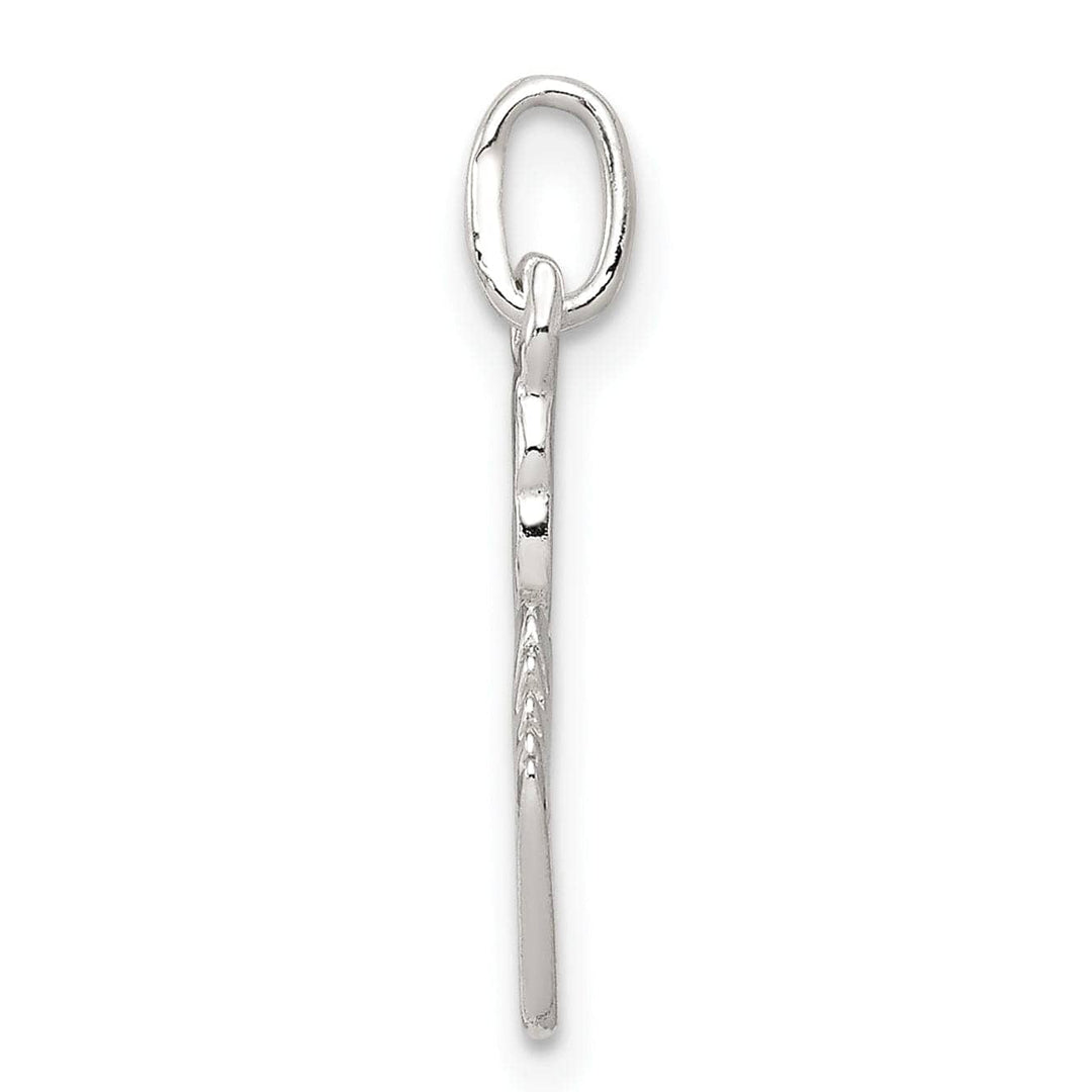 Lovely Rita's Pendants & Charms Silver Polished Finish Feet Charm Pendant