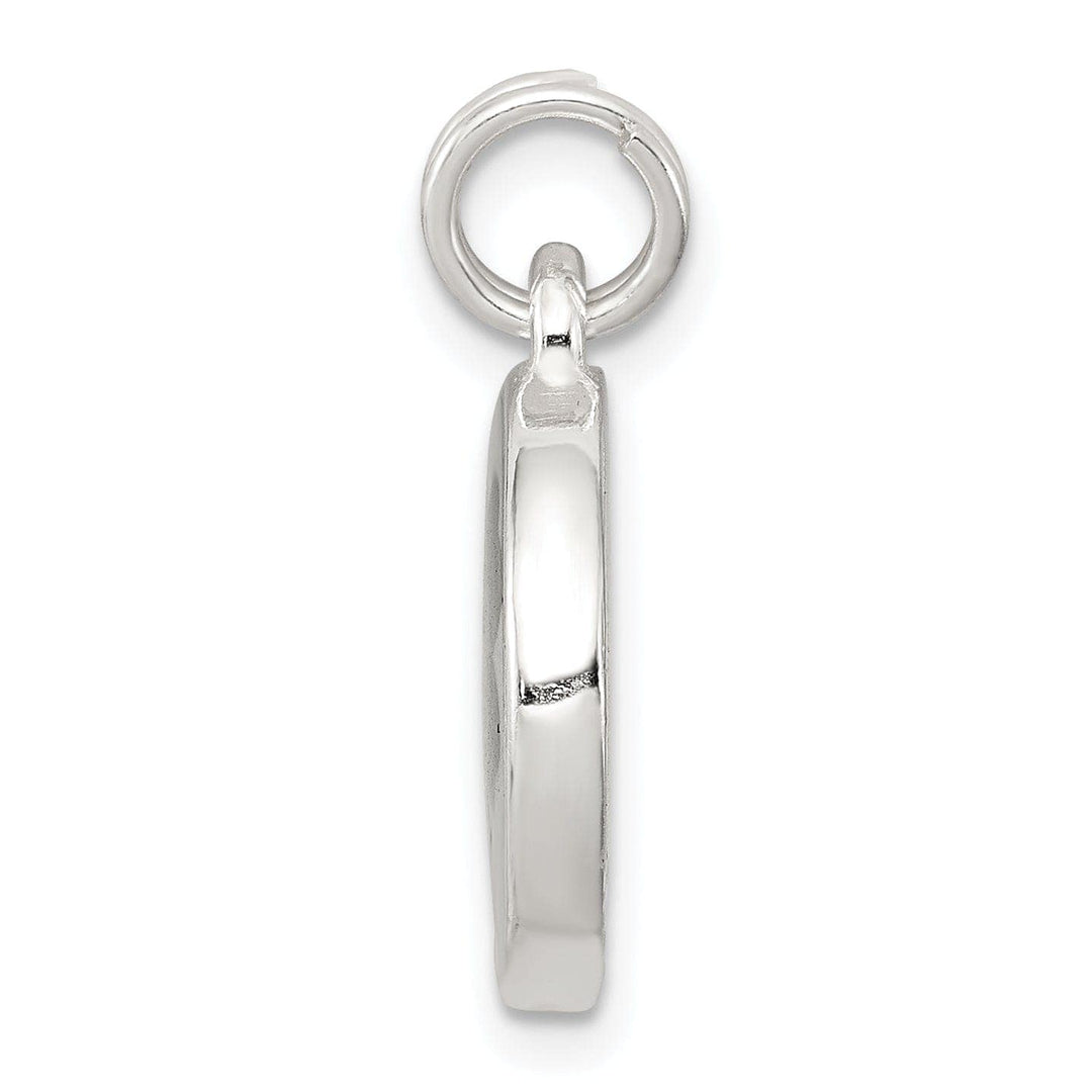 Lovely Rita's Pendants & Charms Silver Polished Finish Four Leaf Clover Charm