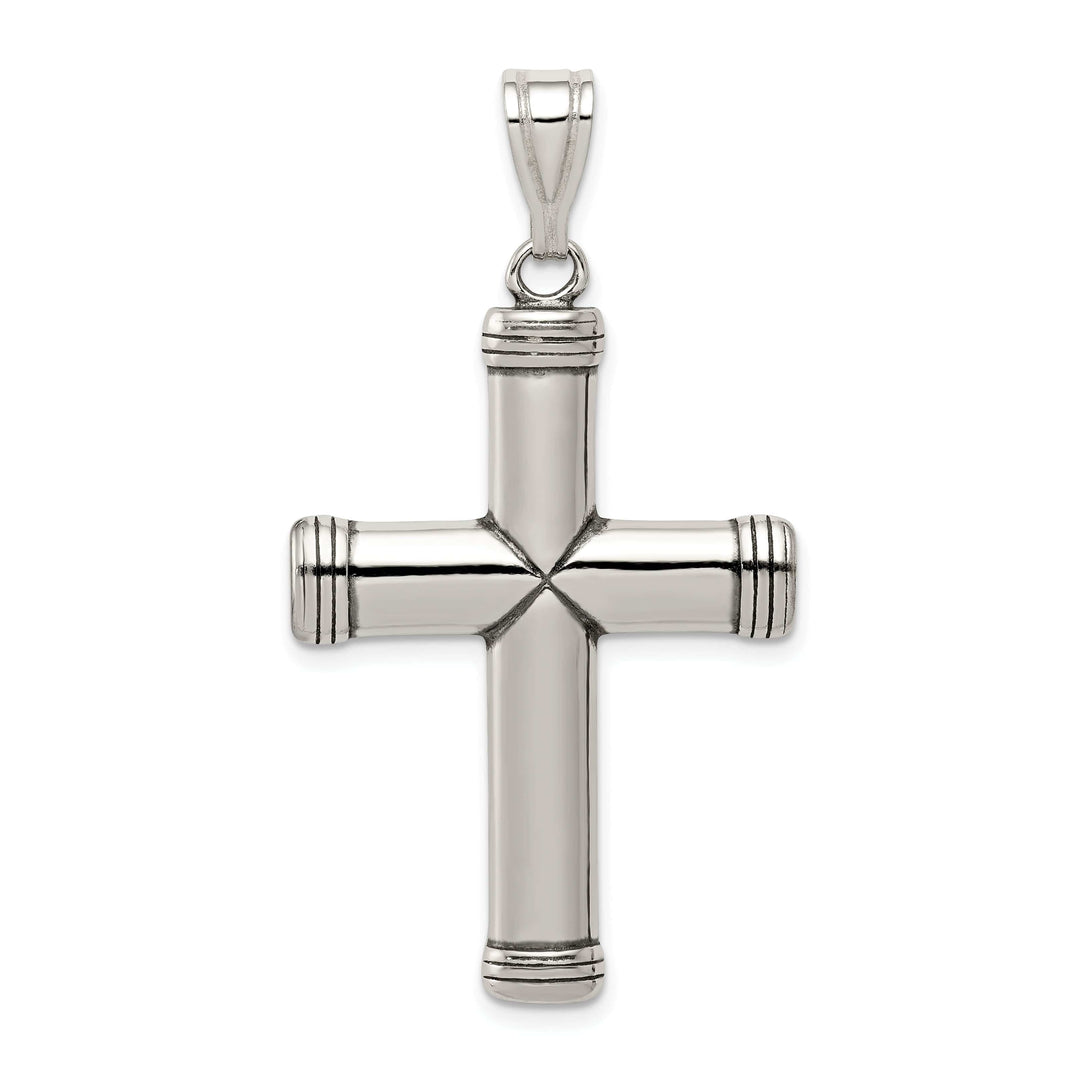 Lovely Rita's Pendants & Charms Silver Polished Finish Latin Cross Pendant