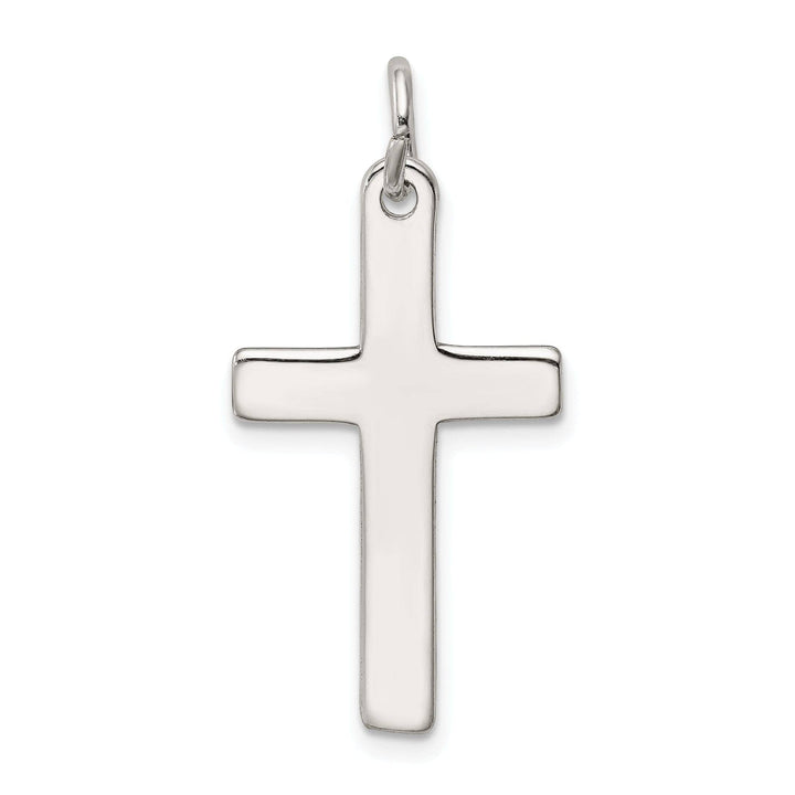 Lovely Rita's Pendants & Charms Silver Polished Finish Latin Cross Pendant