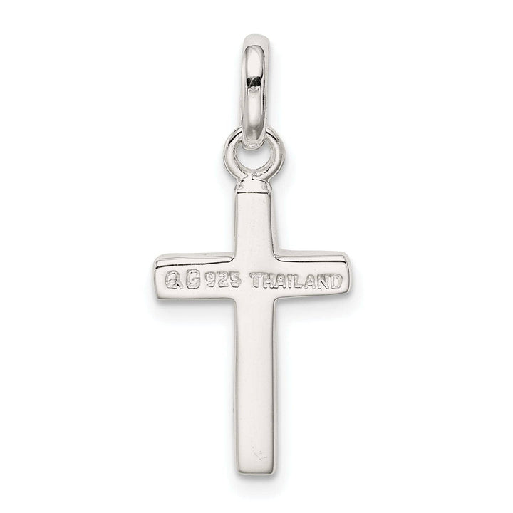 Lovely Rita's Pendants & Charms Silver Polished Finish Latin Cross Pendant