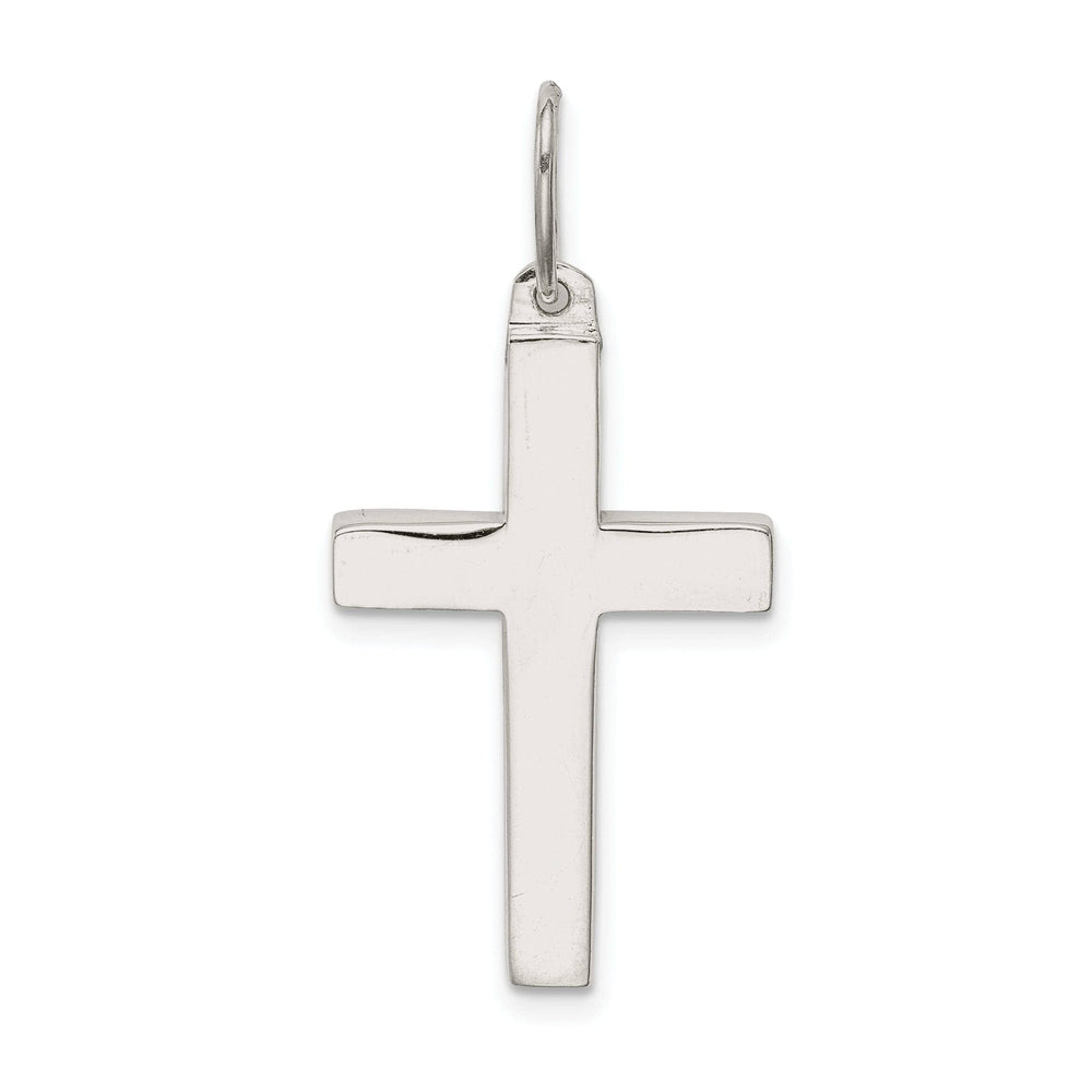 Lovely Rita's Pendants & Charms Silver Polished Finish Latin Cross Pendant