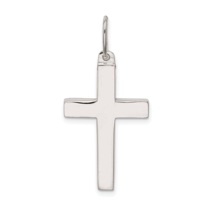 Lovely Rita's Pendants & Charms Silver Polished Finish Latin Cross Pendant