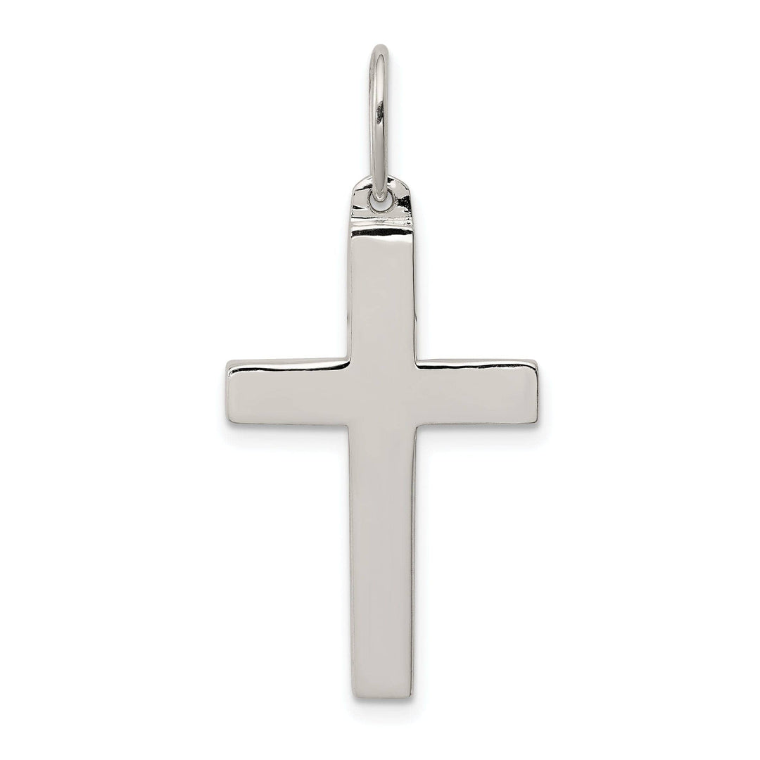 Lovely Rita's Pendants & Charms Silver Polished Finish Latin Cross Pendant