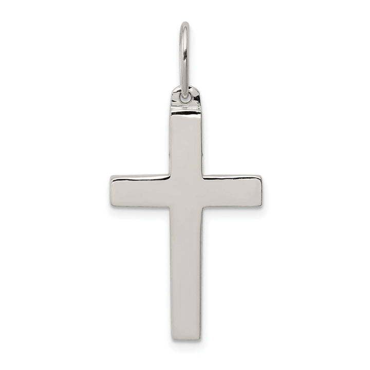 Lovely Rita's Pendants & Charms Silver Polished Finish Latin Cross Pendant
