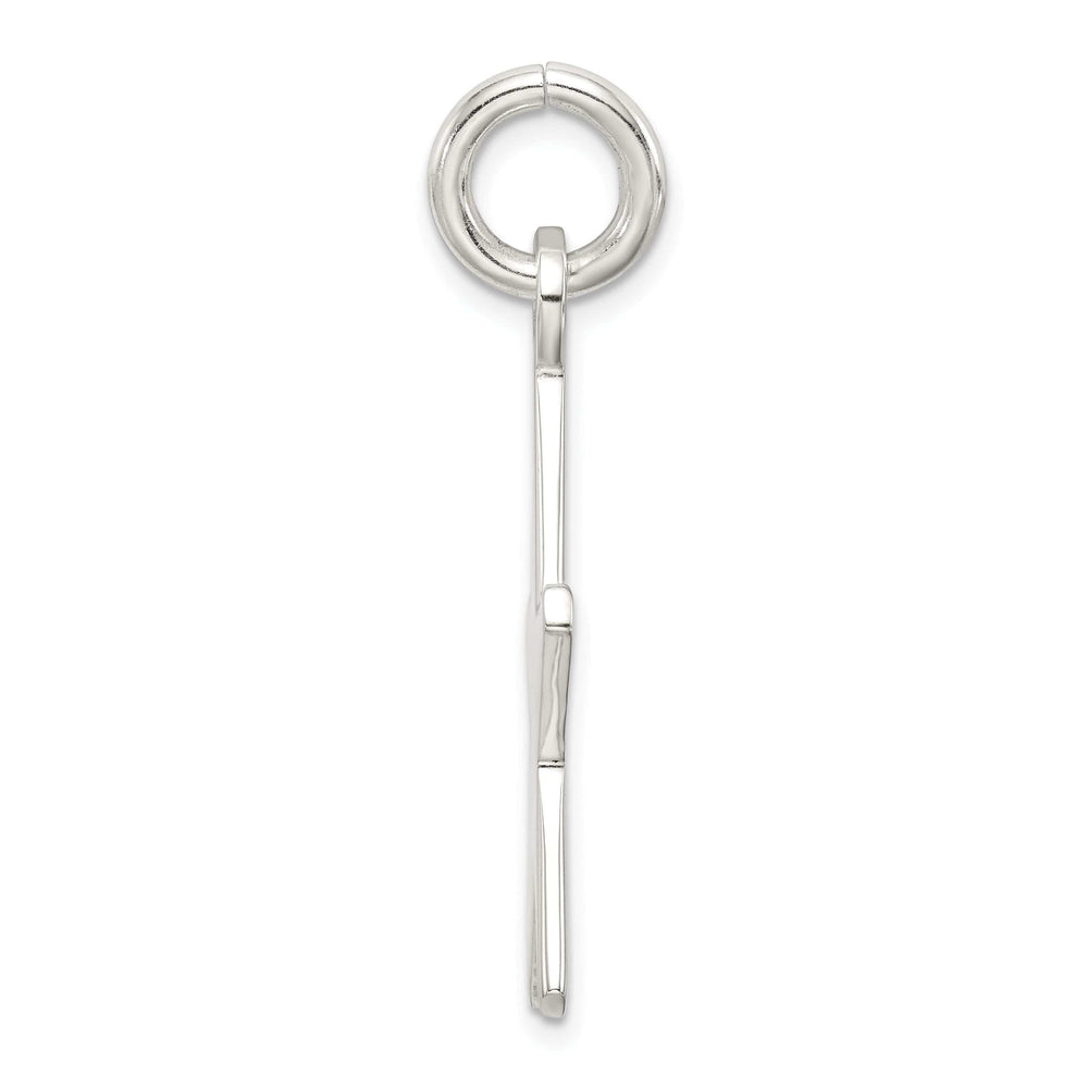 Lovely Rita's Pendants & Charms Silver Polished Finish Star Charm Pendant