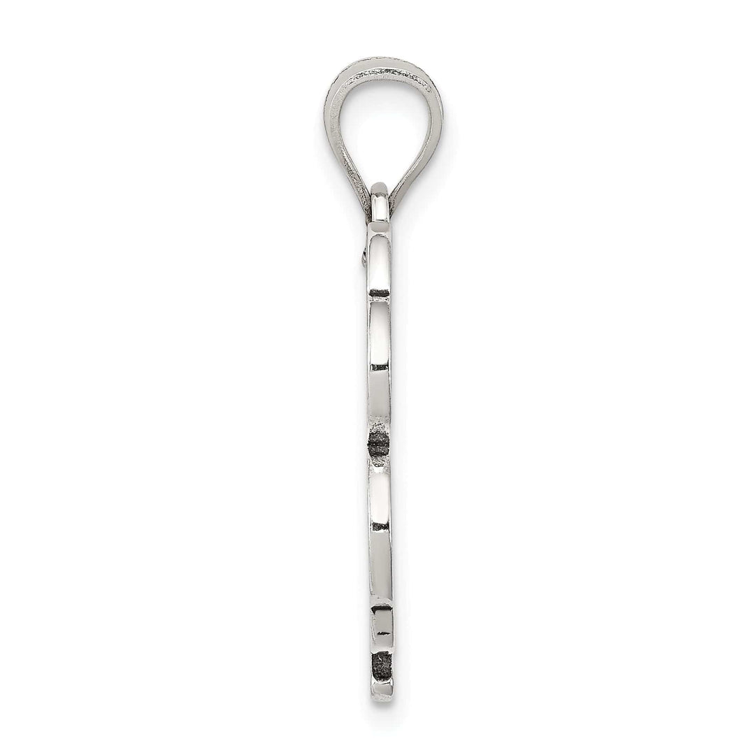 Lovely Rita's Pendants & Charms Silver Polished Good Luck Icon Clover Charm