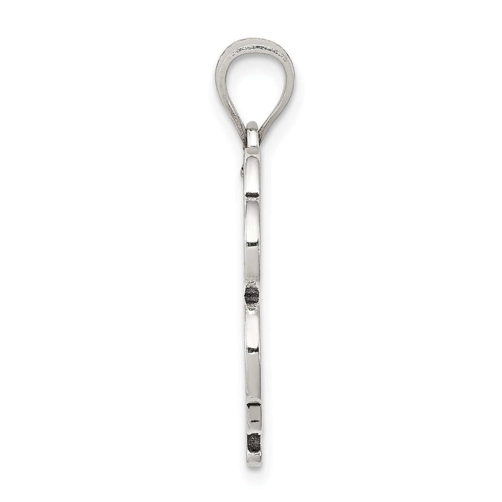Lovely Rita's Pendants & Charms Silver Polished Good Luck Icon Clover Charm